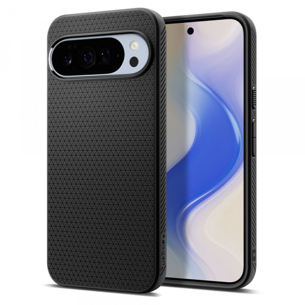 Husa pentru Google Pixel 10 Pro XL, Spigen, Liquid Air, Neagra Mata ACS09737