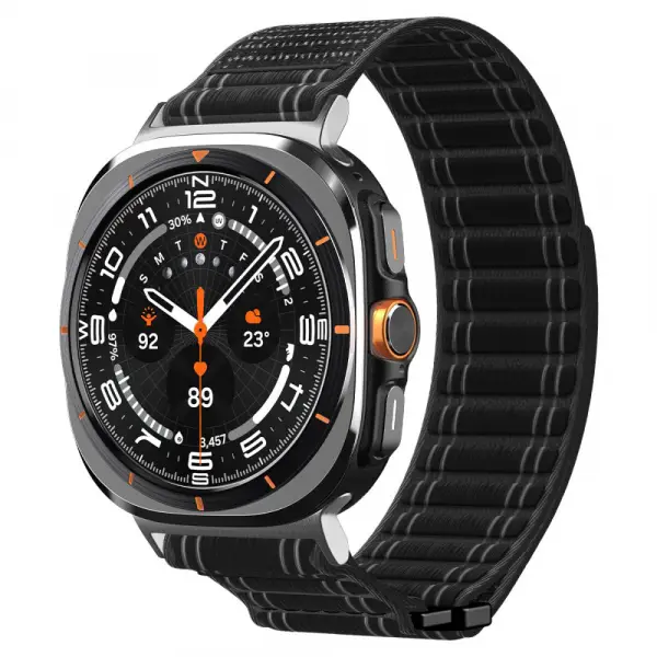 Curea Spigen WBF0 pentru Samsung Galaxy Watch Ultra, Neagra AMP10146