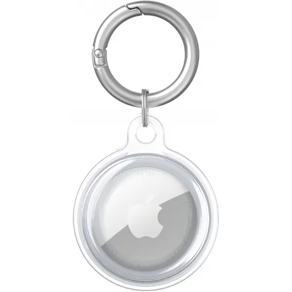 Husa Tech-Protect Icon pentru Apple AirTag, Transparenta