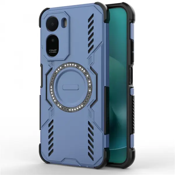 Husa MagSafe pentru Xiaomi Redmi A7 Pro 4G, Techsuit, ArmorMag, Albastra