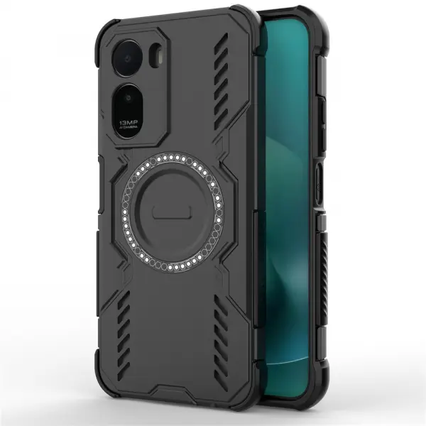 Husa MagSafe pentru Xiaomi Redmi A7 Pro 4G, Techsuit, ArmorMag, Neagra