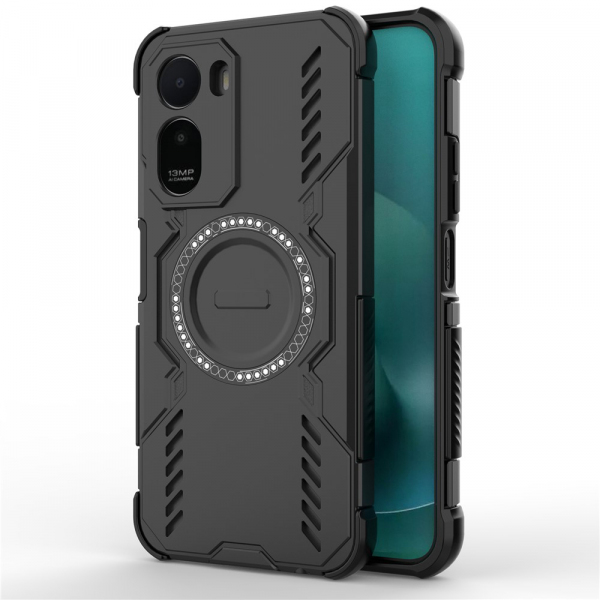 Husa MagSafe pentru Xiaomi Redmi A7 Pro 4G, Techsuit, ArmorMag, Neagra