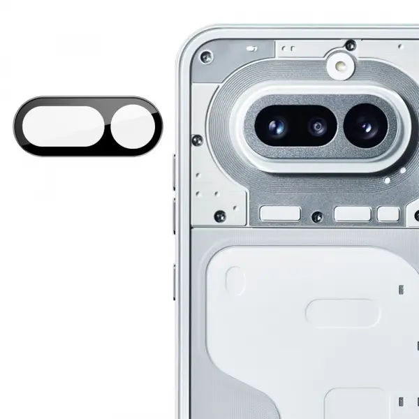 Folie de protectie Techsuit pentru Nothing Phone (4a), Sticla Securizata, Neagra