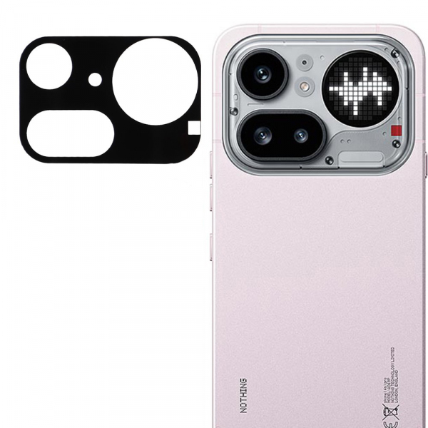 Folie de protectie Techsuit pentru Nothing Phone (4a) Pro, Sticla Securizata, Neagra