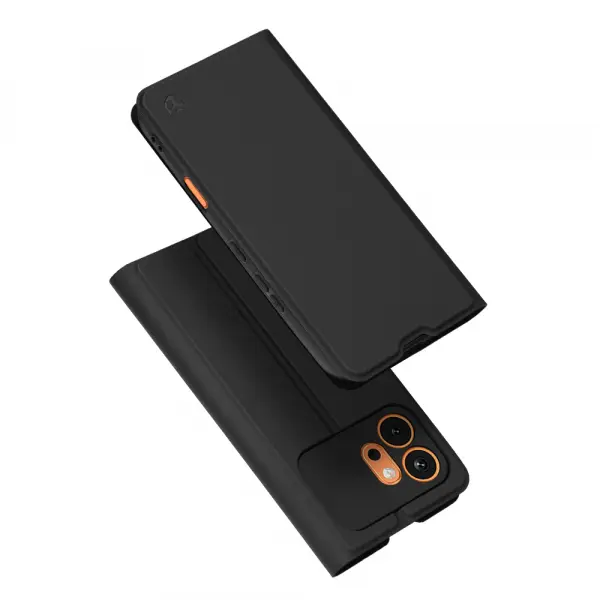 Husa pentru Honor 600, Techsuit, Magskin Book, Neagra
