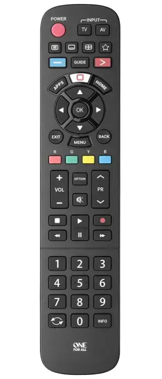 Telecomanda One for all URC4914, pentru Panasonic (Negru)