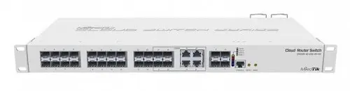 Switch MikrTik CRS328-4C-20S-4S+RM, 24 porturi