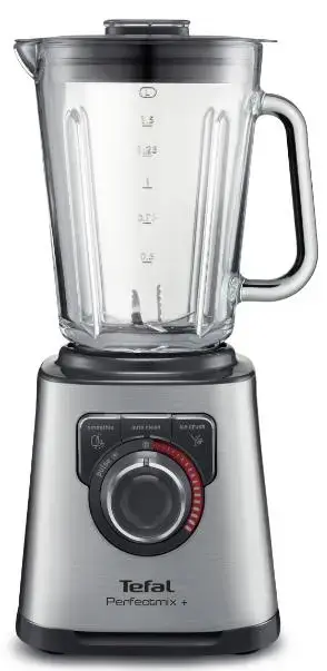 Blender Tefal BL811D38, 1200 W, 1.5 l, Viteza variabila (Argintiu)