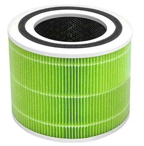 Filtru purificator de aer Levoit Core 300 / Core P350, Pentru mucegai si bacterii, 3 in 1, Pre filtru, Filtru HEPA, Filtru de Carbon activ cu eficienta ridicata (Verde)