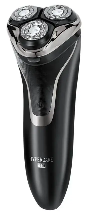 Aparat de ras electric Teesa HYPERCARE T500 TSA0569, 7200 rpm, IPX6, Acumulator NiMH, Autonomie 45 min, Trimmer incorporat (Negru/Gri)
