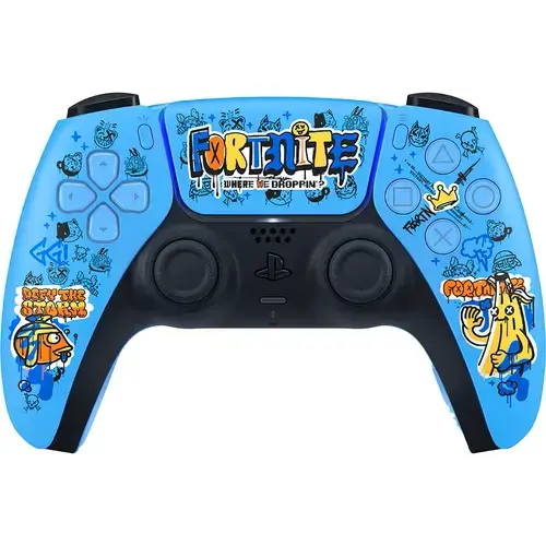 Controller PS5 Wireless Sony DualSense Fortnite pentru PlayStation 5 (Albastru)