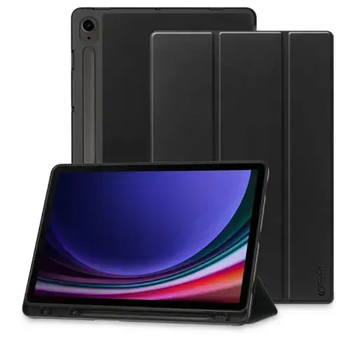 Husa pentru Samsung Galaxy Tab S9 FE, Tech-Protect, SC PEN, Neagra