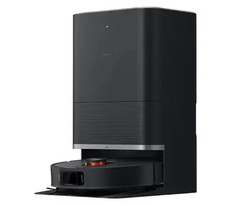 Aspirator robot Xiaomi X20 Max, 55 W, Wi-Fi, Bluetooth, Rezervor apa curata 4 l, Rezervor apa uzata 3.8 l, Autonomie 120 minute (Negru)