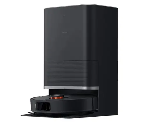 Aspirator robot Xiaomi X20 Max, 55 W, Wi-Fi, Bluetooth, Rezervor apa curata 4 l, Rezervor apa uzata 3.8 l, Autonomie 120 minute (Negru)