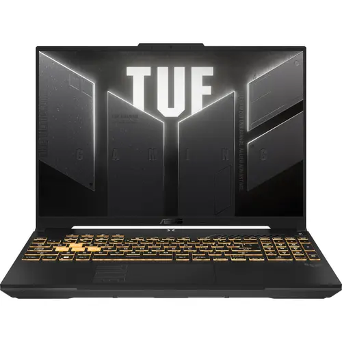 Laptop Gaming ASUS TUF F16 FX607VU (Procesor Intel® Core™ 5 210H (12M Cache, up to 4.80 GHz), 16inch FHD+ 144Hz, 16GB, 512GB SSD, NVIDIA GeForce RTX 4050 @6GB, DLSS 3.0, Negru/Gri)