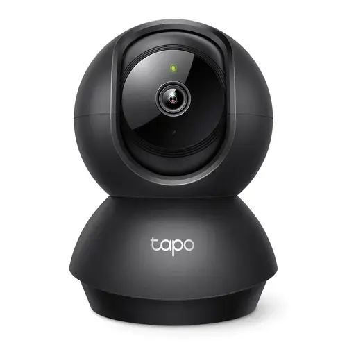 Camera supraveghere interior TP-Link Tapo C211, 2K 3MP, PTZ, Urmarire miscare, Microfon si difuzor, Control Vocal, Wi-Fi (Negru)