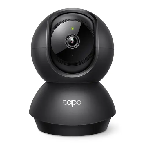 Camera supraveghere interior TP-Link Tapo C211, 2K 3MP, PTZ, Urmarire miscare, Microfon si difuzor, Control Vocal, Wi-Fi (Negru)