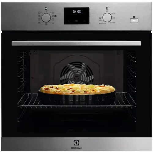 Cuptor incorporabil Electrolux EOD3F50TX, Electric, 72 l, Autocuratare catalitica, SteamBake, Timer cu display electronic, Grill, Clasa A (Inox antiamprenta)
