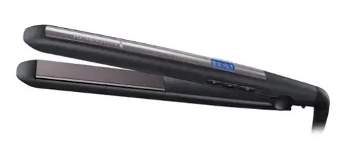 Placa de indreptat si ondulat parul Remington Pro-Ceramic Ultra+ S7750, Invelis ceramic Ultra, Ecran LCD, 230 C (Negru/Mov)