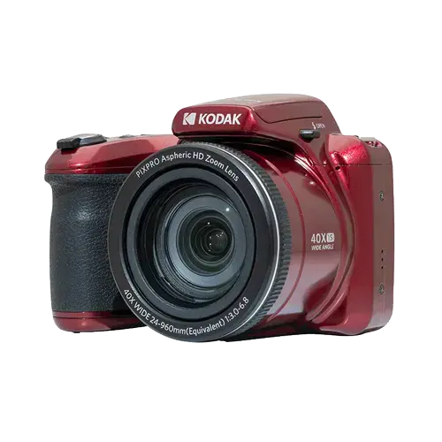 Aparat Foto Kodak PixPro AZ405, 20 MP, Zoom 40X, Full HD – 1080p (Rosu)