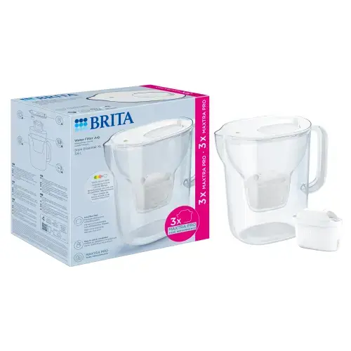 Starter pack BRITA Style Essential 3,6 L + 3 filtre Maxtra Pro (Alb)