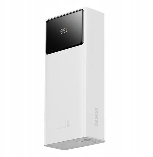 Acumulator extern Baseus EnerFill FP41, 30000 mAh, 2x USB, 1x USB-C, 22.5 W (Alb)