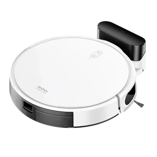 Robot de aspirare cu mop Mova M1 RPM1GA, mop rotativ, 4500Pa, rezervor praf 0.3l, rezervor apa 0.22l, baterie 2600mAh, autonomie pana la 150 minute (Alb)