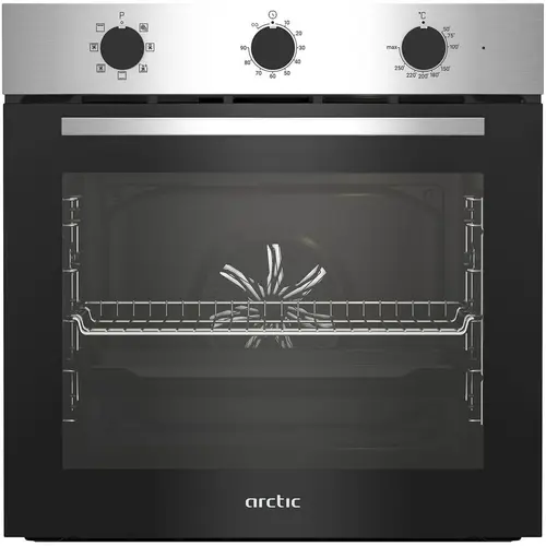 Cuptor incorporabil Arctic ARVIE1110XD, Electric, 71 l, AeroCooking, 6 functii, Clasa A (Inox)