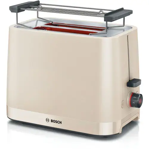 Prajitor De Paine Bosch TAT3M127 MyMoment Compact 950W 2 Felii, Bej