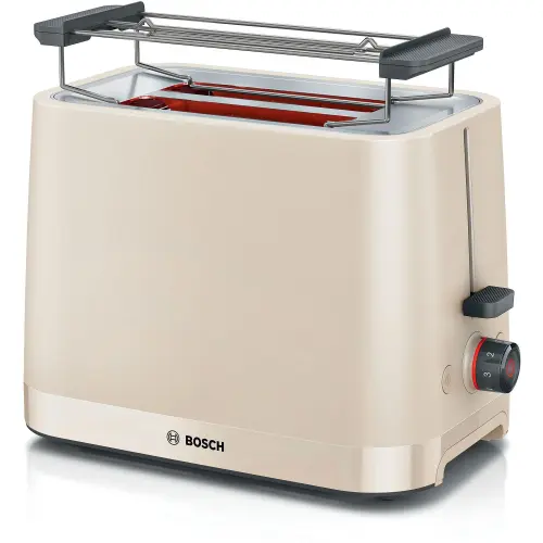 Prajitor De Paine Bosch TAT3M127 MyMoment Compact 950W 2 Felii, Bej