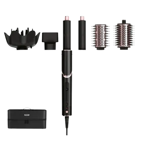 Ondulator 5-in-1 Shark Flexstyle HD440EU, 1400 W, 5 accesorii, 3 viteze (Negru)