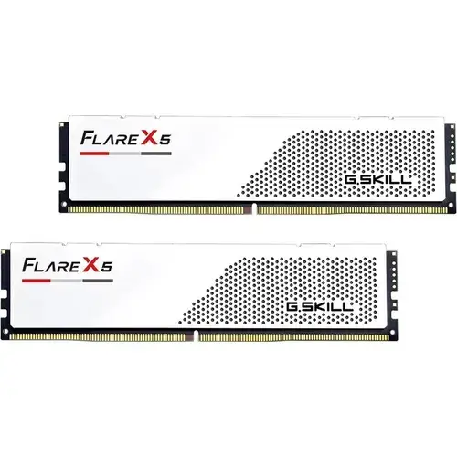 Memorii G.Skill Flare X5 64GB (2 x 32 GB) DDR5 6000MHz CL28 Dual Channel Kit White