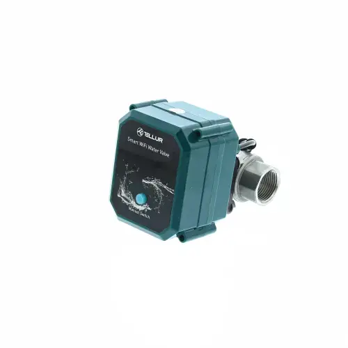 Valva WiFi apa Tellur Smart, DN20, IP67, 10 bar, DC 5V