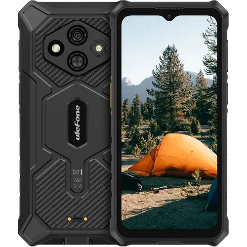 Telefon Mobil Ulefone RugKing 3 Pro, Procesor Unisoc T7250 Octa‑Core, IPS LCD touchscreen 6.56inch, 8GB RAM, 128GB Flash, Camera Duala 48 + 2 MP, Wi-Fi, 4G, Dual Sim, Android (Negru)