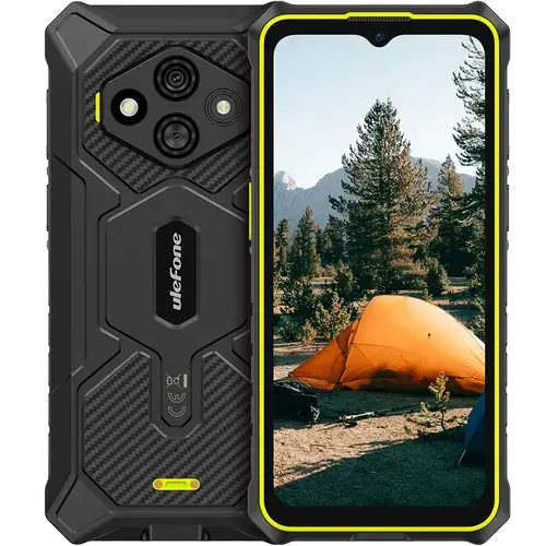 Telefon Mobil Ulefone RugKing 3 Pro, Procesor Unisoc T7250 Octa‑Core, IPS LCD touchscreen 6.56inch, 8GB RAM, 128GB Flash, Camera Duala 48 + 2 MP, Wi-Fi, 4G, Dual Sim, Android (Negru/Verde)