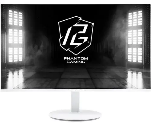 Monitor Gaming IPS LED ASRock 27inch PG27FFS2E-W, Full HD (1920 x 1080), HDMI, DisplayPort, Boxe, Pivot, 240 Hz, 5.9 ms (Alb)