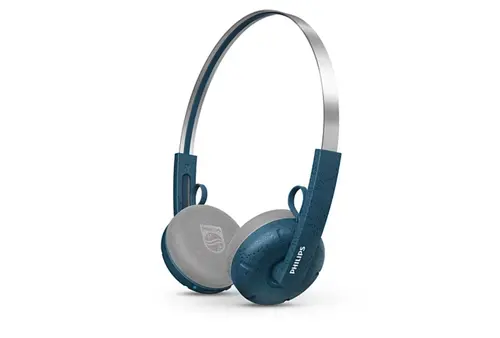 Casti Stereo Wireless On-Ear Philips Retro TAH2000TL/00, Autonomie 26 ore, Bluetooth 5.4, Microfon (Verde)