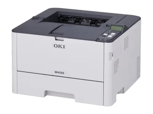 Imprimanta laser alb-negru OKI B433dn, A4, 40 ppm, USB, Retea