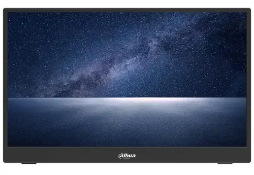 Monitor Portabil IPS LED Dahua 15.6inch PM16-F201PD, Full HD (1920 x 1080), HDMI, TYPE-C, Boxe (Negru)