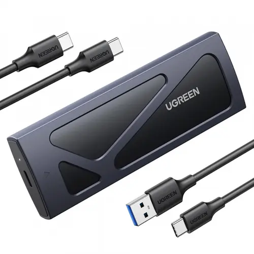 Rack SSD UGREEN CM578 pentru M.2 NVMe, USB 3.2 Gen 2 (Gri)