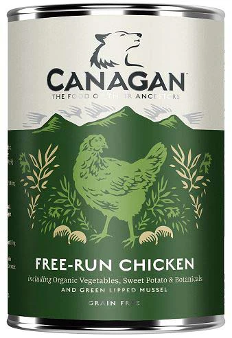 CANAGAN Conservă pentru câini, cu Pui 400g
