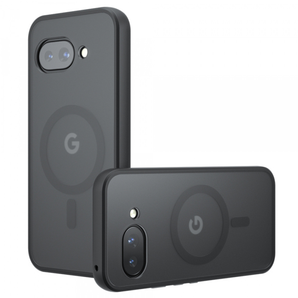 Husa MagSafe pentru Google Pixel 9a, Techsuit, PureFrost, Neagra