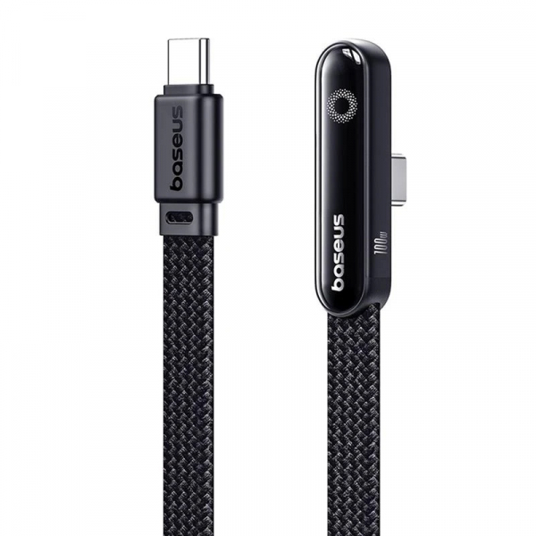 Cablu Date si Incarcare USB-C - USB-C Baseus MVP 3, 100W, 1m, Negru P10382500121-00