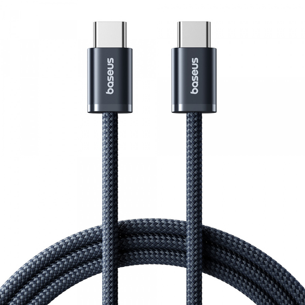 Cablu Date si Incarcare USB-C - USB-C Baseus Dynamic 4 Series, 100W, 1m, Bleumarin P10381400121-00