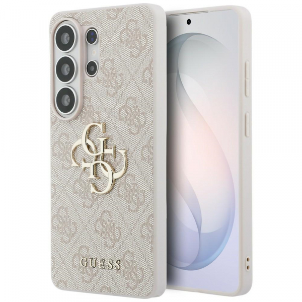 Husa pentru Samsung Galaxy S26 Ultra S948, Guess, 4G Big Logo, Roz