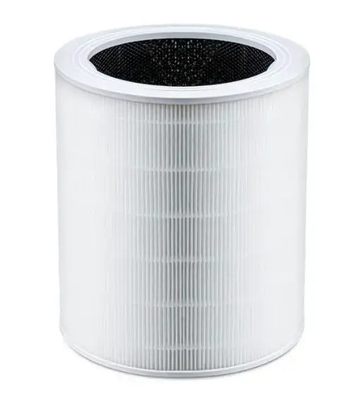 Filtru Purificator de aer LEVOIT CORE600S, Filtrare 360°, 3-in-1, Pre-filtru, Filtru HEPA si filtru Carbon Activ