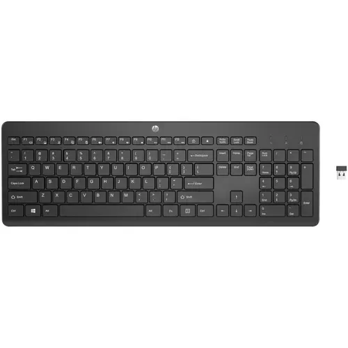 Tastatura Wireless HP 230, Bluetooth, USB Micro receiver 2.4GHz (Negru)