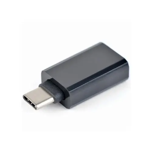 Adaptor Gembird CC-USB2-CMAF-A, USB 2.0 Type-C (T) la USB 2.0 (M) (Negru)