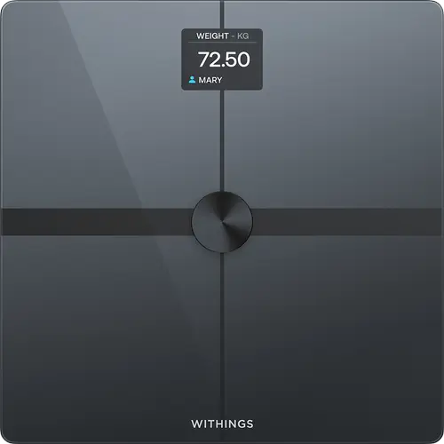 Cantar Wi-Fi pentru compozitie corporala avansata Withings Body Smart, Negru