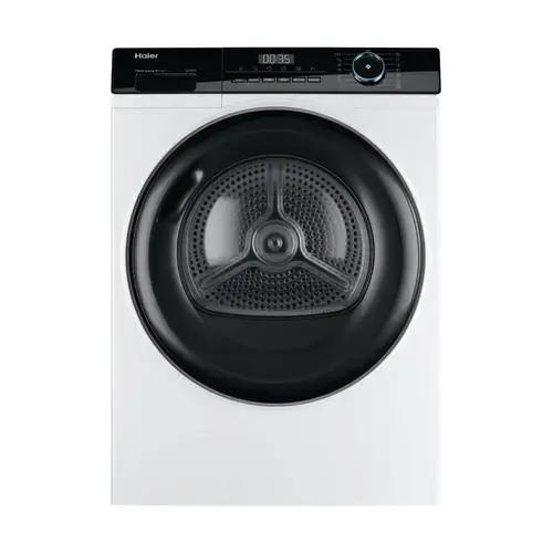 Uscator de rufe Haier HD90-A2939, 9 Kg, Pompa de caldura, Clasa E, I-Refresh, Filtru 3 in 1, I-Time (Alb)